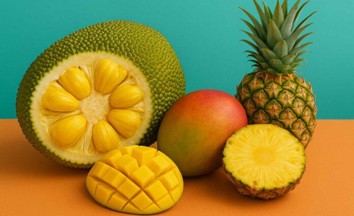 Jackfruit-vs-Mango-vs-Pinea Jackfruit vs Mango vs Pineapple: A Complete Comparison