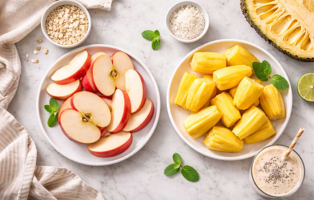 Jackfruit vs Apple Fiber Content: Which Fruit Should You Pick?