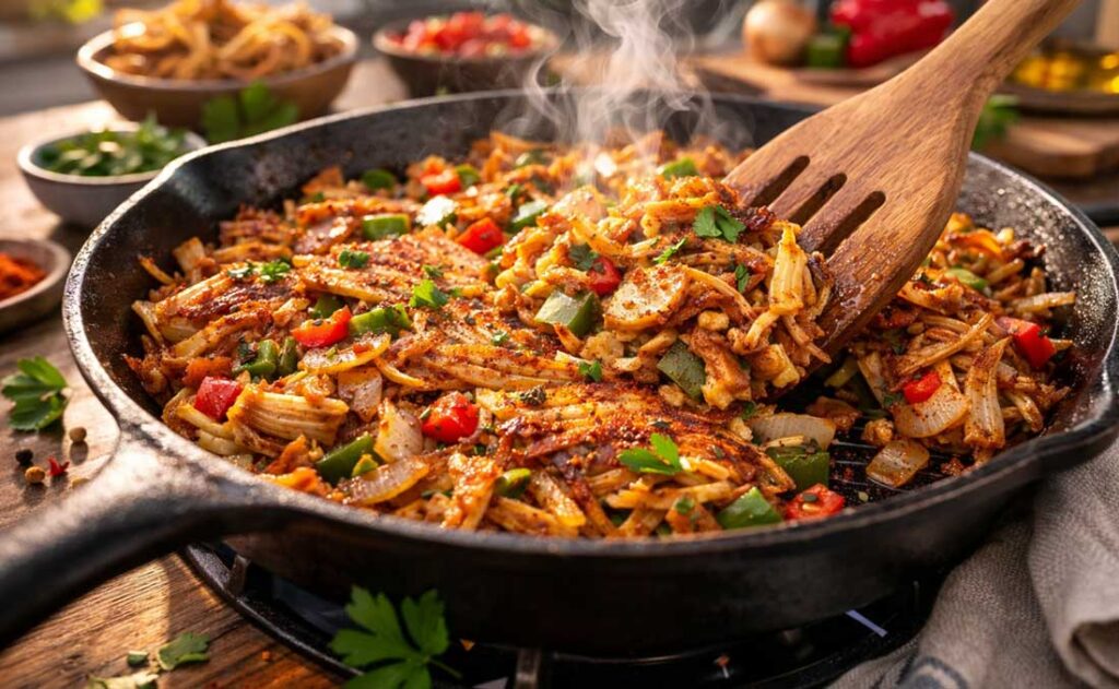 Jackfruit Breakfast Scramble Vegan