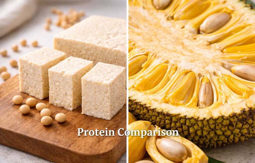 tofu-jackfruit-protein-comparison-table